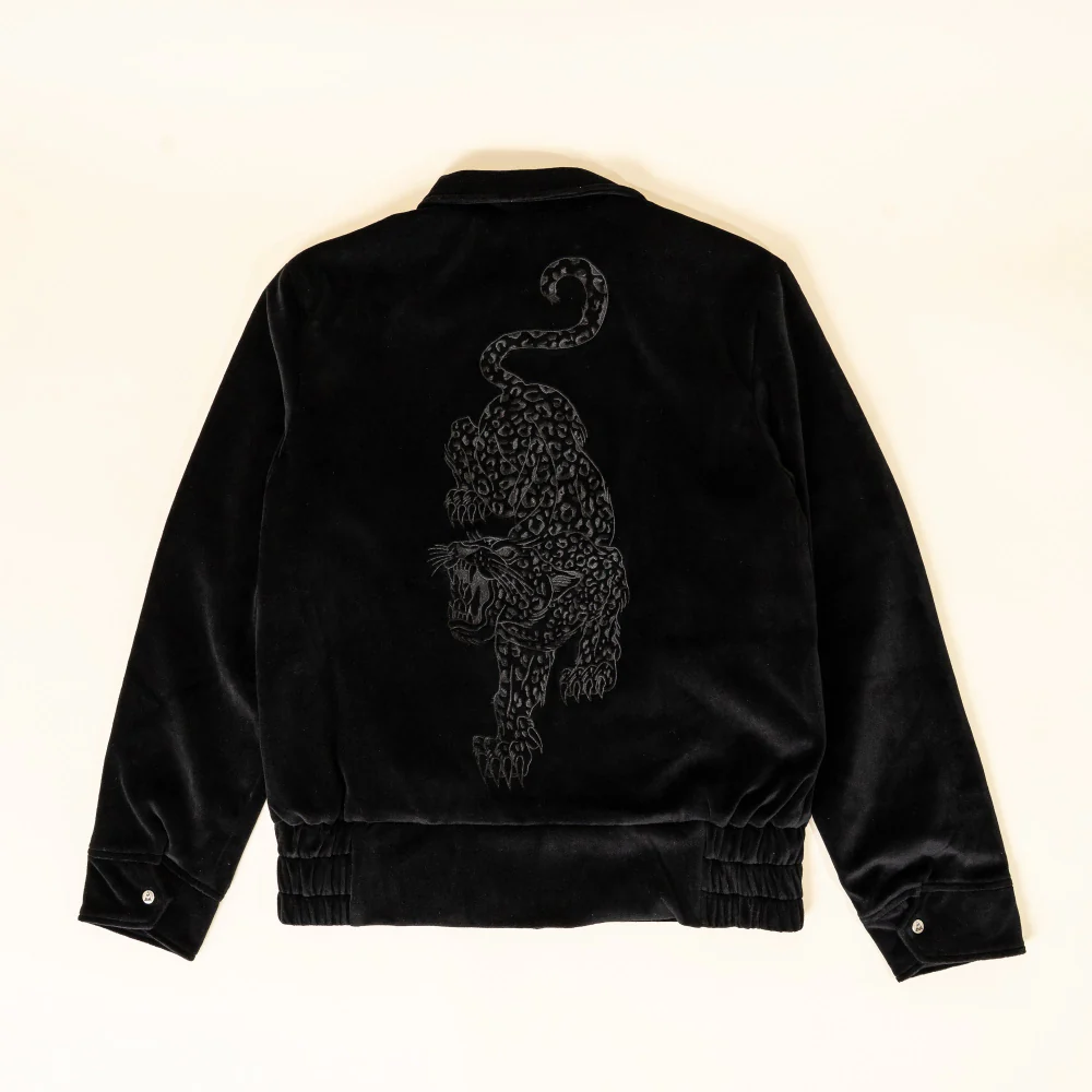 Leopard Velour Jacket - Image 6